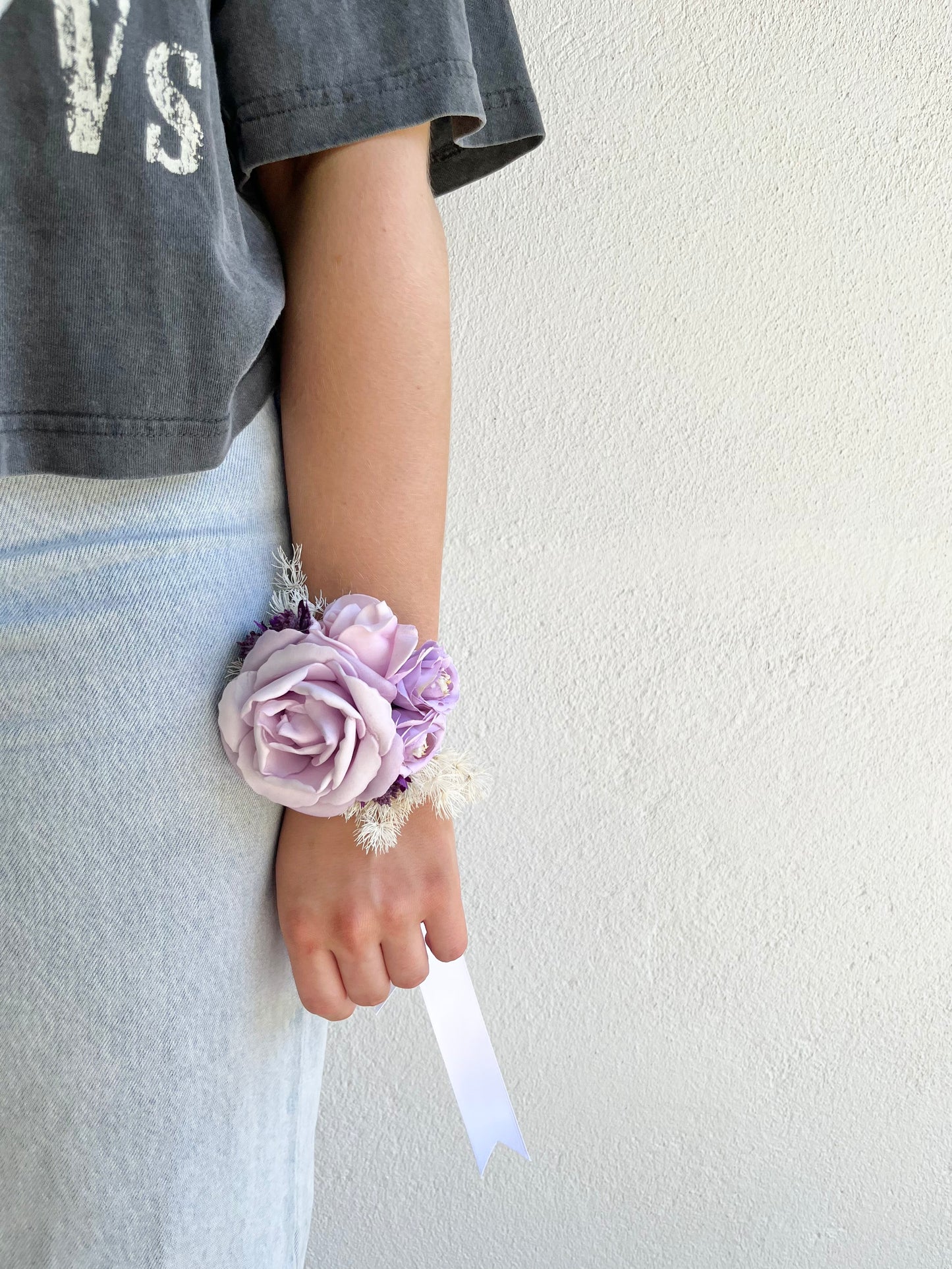 Corsage - Lavender Roses