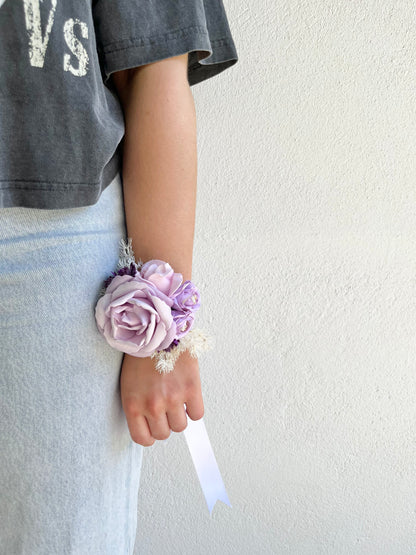 Corsage - Lavender Roses